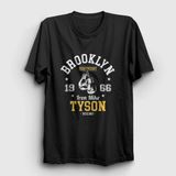 Unisex Siyah Brooklyn Boxing Boks Mike Tyson T-Shirt 507313TT - XL