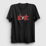 Unisex Siyah Devil Ac Dc T-shirt 378251tt