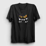 Unisex Siyah Evil Face Oyun Red Ball T-Shirt 357967TT