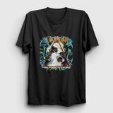 Unisex Siyah Hysteria Def Leppard T-Shirt 447633TT - XL