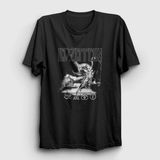 Unisex Siyah Icarus LED Zeppelin T-Shirt 95683TT - XL