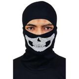 Unisex Siyah Kurukafa Termal Kar Maskesi İskelet Maske