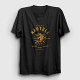 Unisex Siyah Martell Game Of Thrones T-Shirt 192593TT