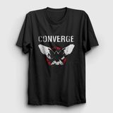 Unisex Siyah No Heroes Converge T-Shirt 573577TT - M
