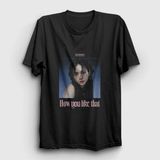 Unisex Siyah Poster Jisoo Blackpink T-shirt 271930tt