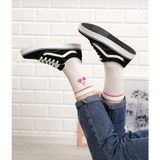 Unisex Siyah Sneaker Günlük Rahat Spor Ayakkabı Vns Vaaniyah - 024-Siyah