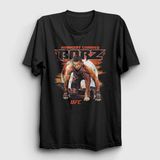 Unisex Siyah Stare Ufc Mma Güreş Khamzat Chimaev T-Shirt 529713TT