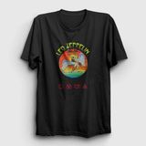 Unisex Siyah Swan Led Zeppelin T-shirt 96761tt