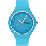 Unisex Slikon Mavi Renk Kol Saati TCTSR005804S0348
