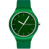Unisex Slikon Yeşil Kol Saati TCTSR005806S0350 - Yeşil - Beyaz