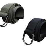 Unisex Spor Halka Tokalı Taktik Bez Kemer Seti 120cm