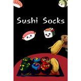 Unisex Sushi Kutusu Konseptli Pamuklu Çorap Seti - Özel Tasarım Hediyelik