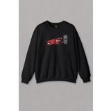 Unisex Sweatshirt Anime Eyes Japanese Göz Japonca Urban Street Baskılı Sweat