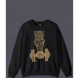 Unisex Sweatshirt Fitness Top Gym Tshirt Vücut Geliştirme Body Spor Baskılı Sweat