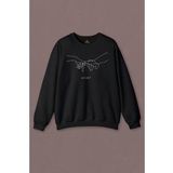 Unisex Sweatshirt İddia Sevgili Minimal Baskılı Sweat
