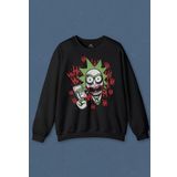 Unisex Sweatshirt Joker Dizi Film Baskılı Sweat