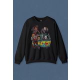 Unisex Sweatshirt Korku Filmi Halloween Chucky Freddy Cadılar Movie Film Sinema Baskılı Sweat