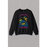 Unisex Sweatshirt Metallica For Whom The Bell Tolls New Yeni Rock Metal Müzik Baskılı Sweat