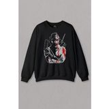 Unisex Sweatshirt One Piece Roronoa Zoro Poster Baskılı Sweat