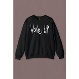 Unisex Sweatshirt Wake Up Donnie Darko Film Uyan Gothic Dark Baskılı Sweat