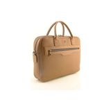 Unisex Taba 15.6 Inç Bilgisayar Laptop Evrak Çantası