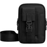 Unisex Telefon Bölmeli Taktik Çapraz Bel Çanta Göğüs Seyahet Günlük Bodybag Freebag Slingbag
