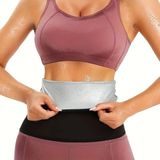 Unisex Termal Bel Korsesi , Isı Koruyucu Maksimum Terleme Spor & Günlük Kullanım Kemeri - Siyah - XL
