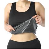 Unisex Termal Sauna Atlet Yağ Yakımınıza Zayıflamanıza Yardımcı Korse Siyah Renk - Dark Denim