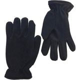Unisex Termal Siyah Polar Eldiven