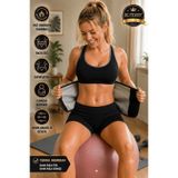Unisex Termal Terletici Korse Bel Göbek İnceltici Şekillendirici Kemer Fitness Lohusa Korsesi