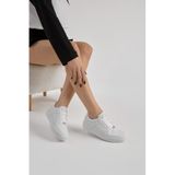 Unisex Termo Taban Bağcıklı Günlük Spor Ayakkabı Beyaz