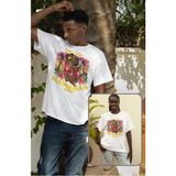 Unisex This Is My Hawaiian Shirt Yazılı Tişört, Oversize Capybara Temalı Bisiklet Yaka T-Shirt - Beyaz - 3XL