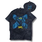 Unisex To Me My X-Men 97 Yazılı Sırt Baskılı Yıkamalı T-Shirt, Oversize Mar Vel Temalı Retro Tişört - Siyah - XS