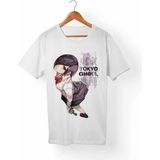 Unisex Tokyo Ghoul Beyaz T-Shirt