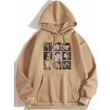 Unisex Van Gogh Baskılı Oversize Sweatshirt