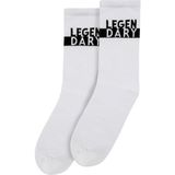 Unisex Vegan Beyaz Çorap - Legendary Tasarım - Standart - Çok Renkli