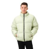 Unisex Yağmur Rüzgar Geçirmez Bomber Oversize Mont Ceket Kaban Waterproof Yeşil M