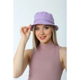 Unisex Yazlık Bucket Renkli Şapka Lila - Standart