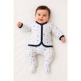 Unisex Yenidoğan Bebek Zıbın Takımı 12766 - 6 Ay - Lacivert