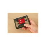 Unisex Yeşil Boyun Askılı Asker Cüzdanı