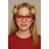 Unisex Yılbaşı Süsü Yılbaşı Gözlüğü Yılbaşı Temalı Hediyeler Yeşil Çam Ağaçlı