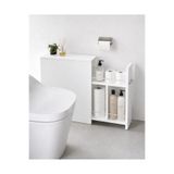 Unisoft Banyo Rafları Banyo Dolabı Mutfak Organizer Düzenleyici Çok Amaçlı Dolap Sürgülü Raflı İnce Kiler Erzak Deterjan Dolabı Yukon Beyaz Beyaz