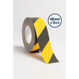 UniTape Sarı Siyah Kaydırmaz Bant 48 mm x 10 m İç ve Dış Mekân