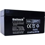 UNITECH 12 Volt 1.2 Amper Bakımsız Kuru Akü