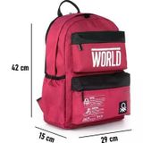 Unıted Color Of Benetton Sırt Canta Bordo 03833
