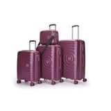 United Colors of Benetton 14BNT8002-02-BR Üniseks Yetişkin Valiz- Valiz Bordo Orta Boy