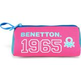 United Colors of Benetton 1965 Logo Baskılı Kız Çocuk Üçgen Kalemlik