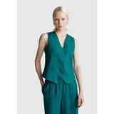 United Colors of Benetton Bayan Gilet 2aghdj00g Erkek Yelek, Yeşil, 32