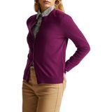 United Colors of Benetton Bayan Maglia Coreana M/L 1002d5485 örgü ceket, mor, S