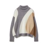 United Colors of Benetton Bayan Maglia G/C M/L 11cze10'lu kazak, Çok renkli, XL